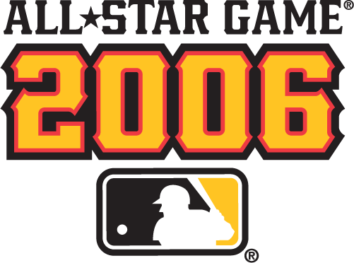 MLB All-Star Game 2006 Wordmark Logo iron on transfers for clothing